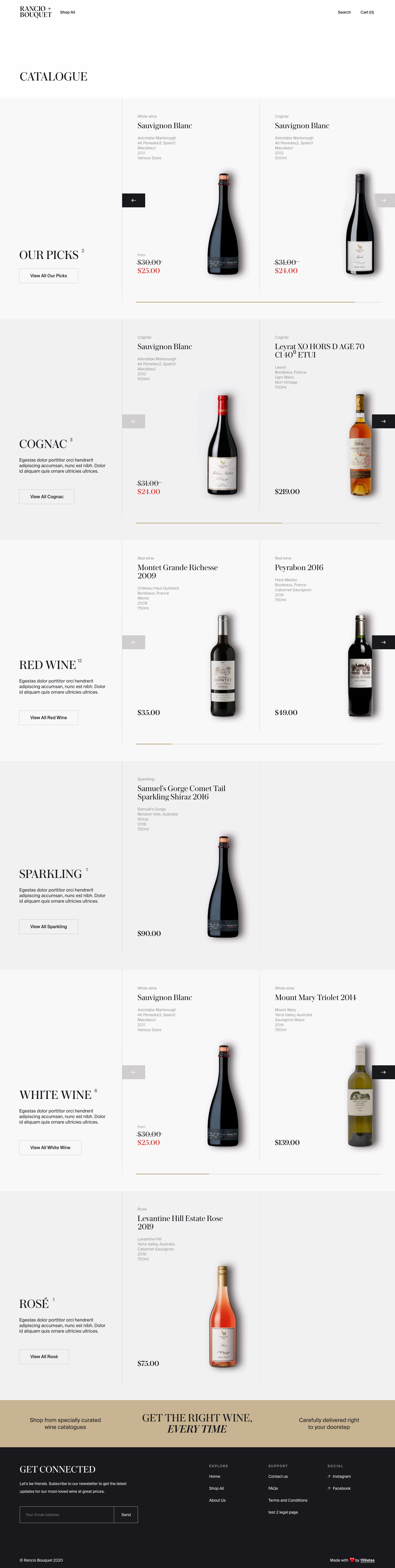Featured visual of Rancio + Bouquet